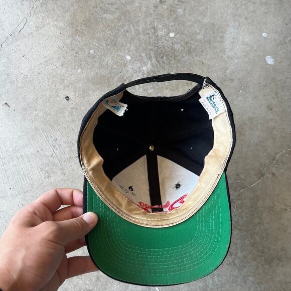 VINTAGE CHICAGO BULLS SPORTS SPECIALTIES HAT SNAPBACK CAP SINGLE LINE SCRIPT NBA - Picture 3 of 5